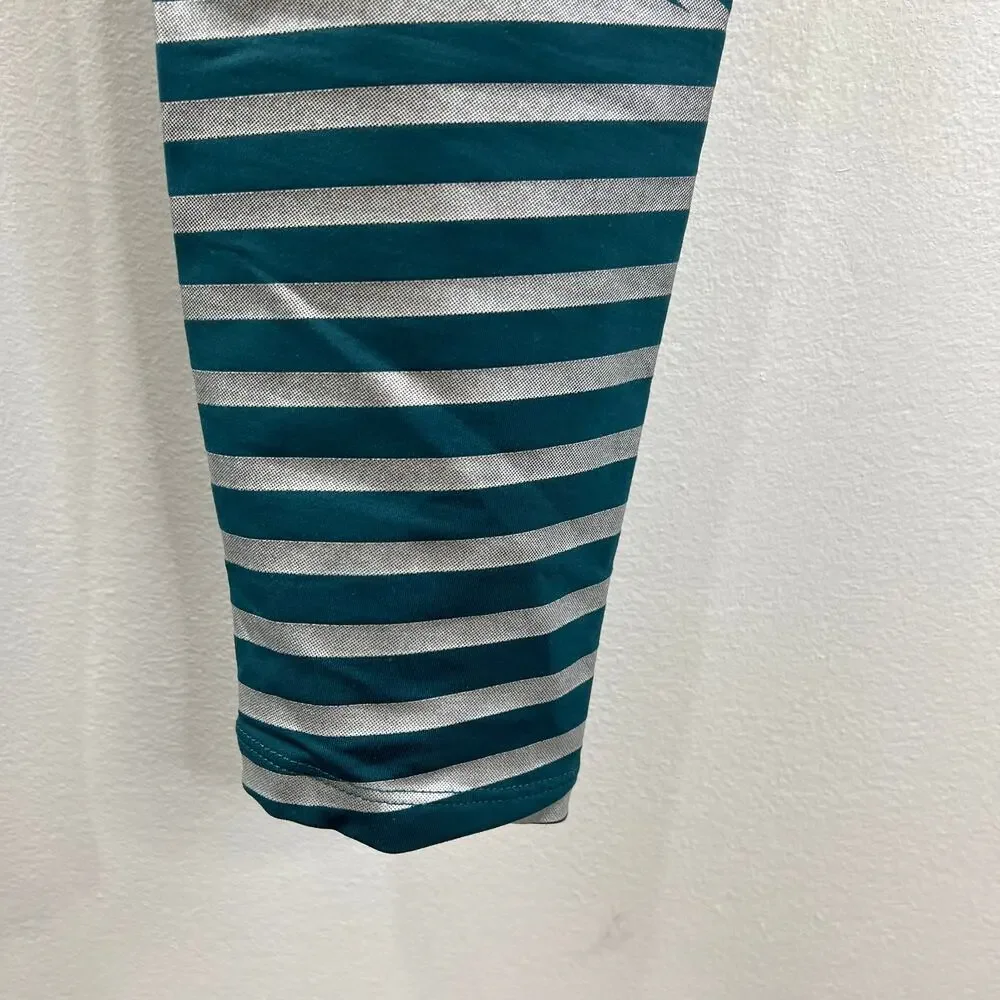 NIKE Green Epic Lux Yoga Leggings Elastic Waist Pull On Performance Sz M Medium